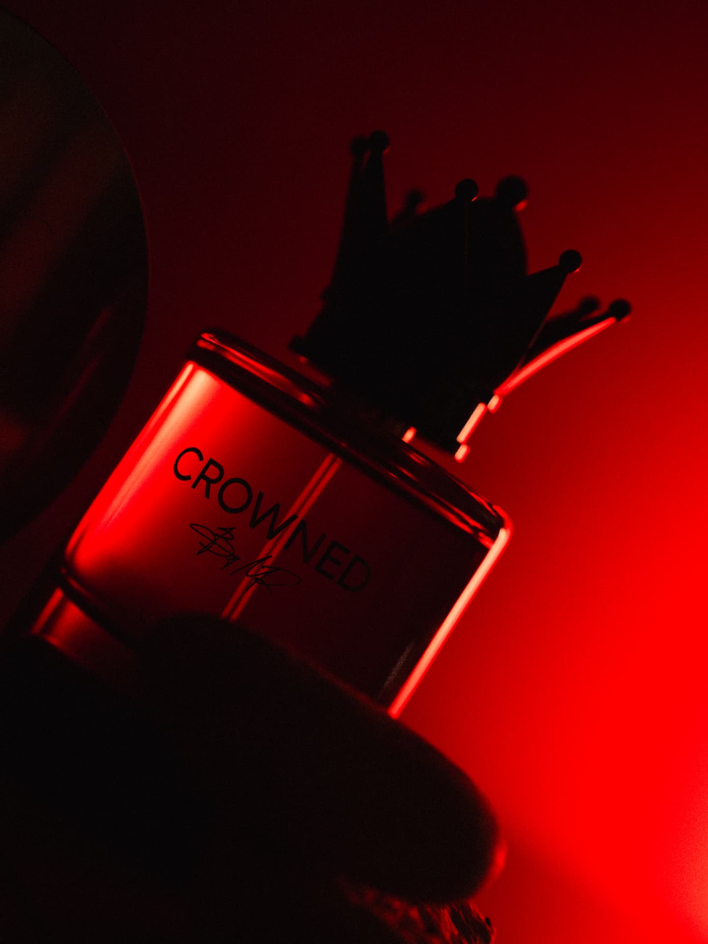 CROWNED by MR fragrance bottle